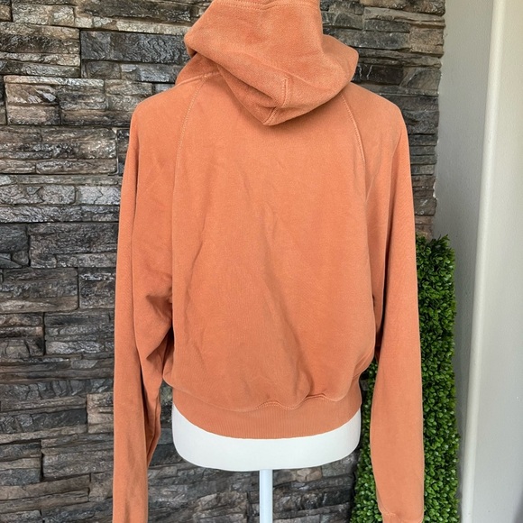 Aerie Orange Cropped Sweater with Relaxed Fit - Picture 4 of 11